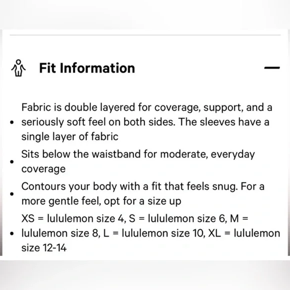 Lululemon Wundermost Ultra-Soft Nulu Crewneck Long-Sleeve Shirt Black sz M NWOT - Picture 2 of 2